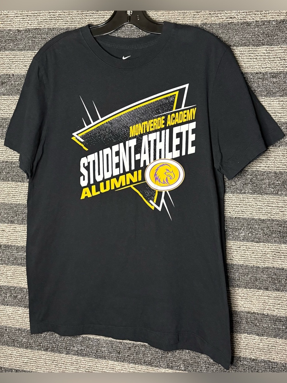 Nike Montverde Academy Student-Athlete Alumni Black T-Shirt Men’s Large EUC